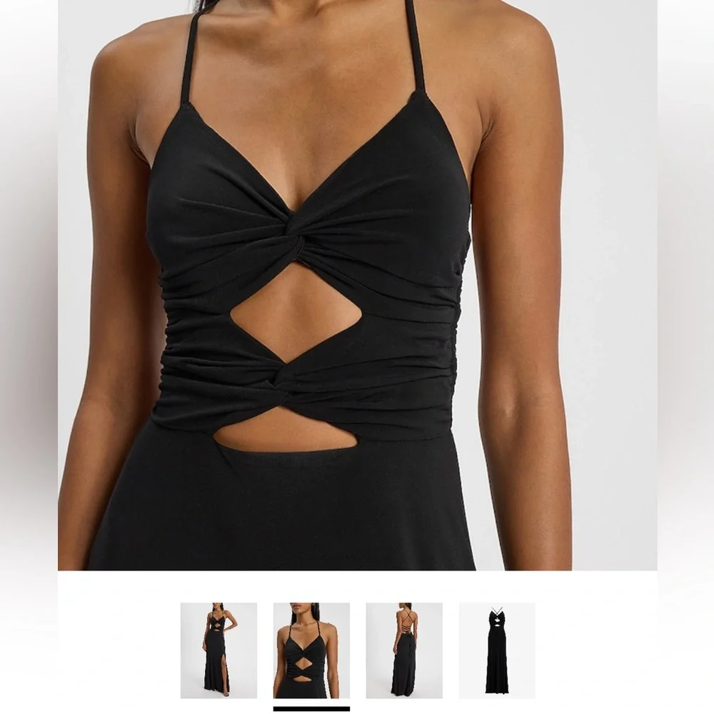 Sexy Express LBD Cut outs -NWT - Picture 4 of 5